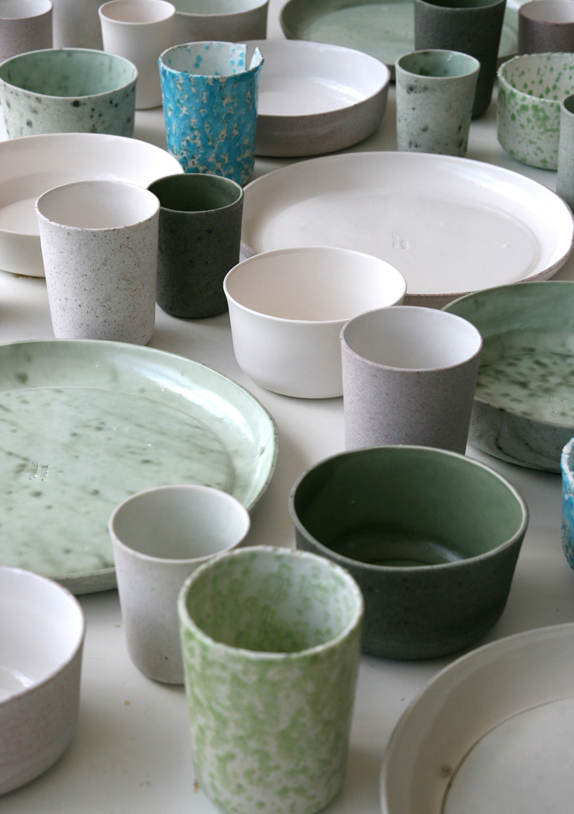 studio ineke van der werff: porcelain + tableware collection