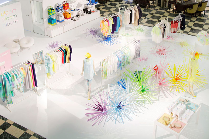 emmanuelle moureaux: bloom bloom bloom for issey miyake