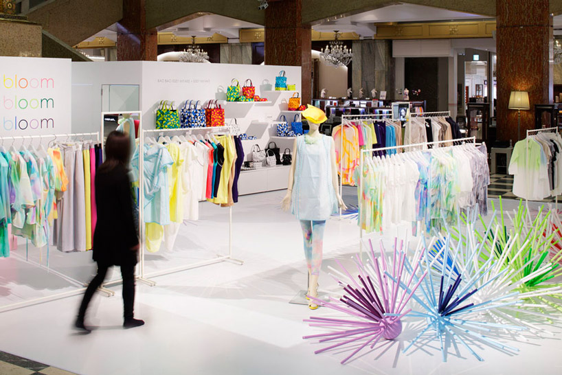 emmanuelle moureaux: bloom bloom bloom for issey miyake
