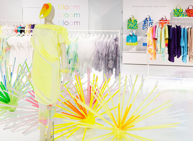 emmanuelle moureaux: bloom bloom bloom for issey miyake