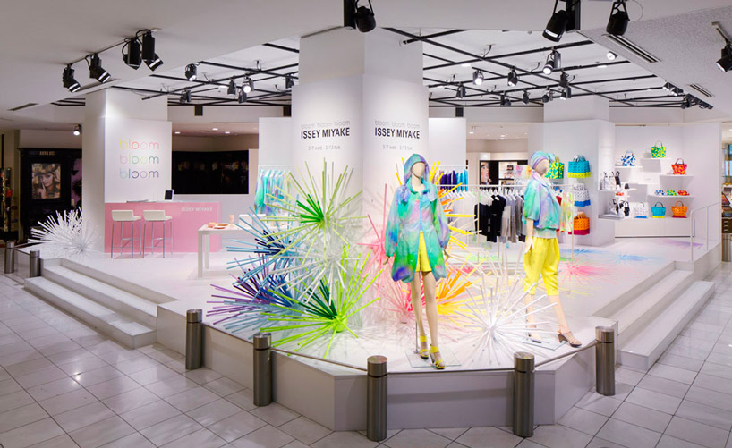 emmanuelle moureaux: bloom bloom bloom for issey miyake