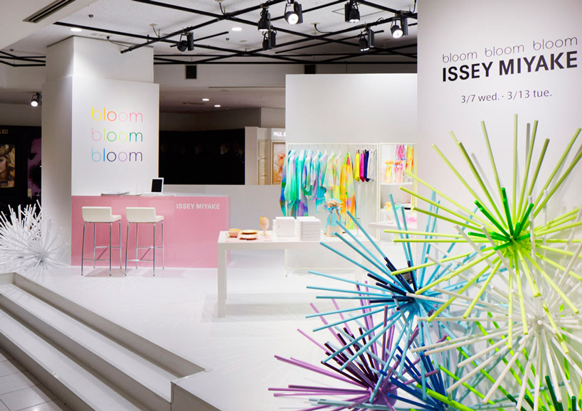 emmanuelle moureaux: bloom bloom bloom for issey miyake