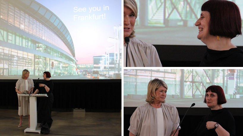 martha stewart promotes the frankfurt ambiente fair