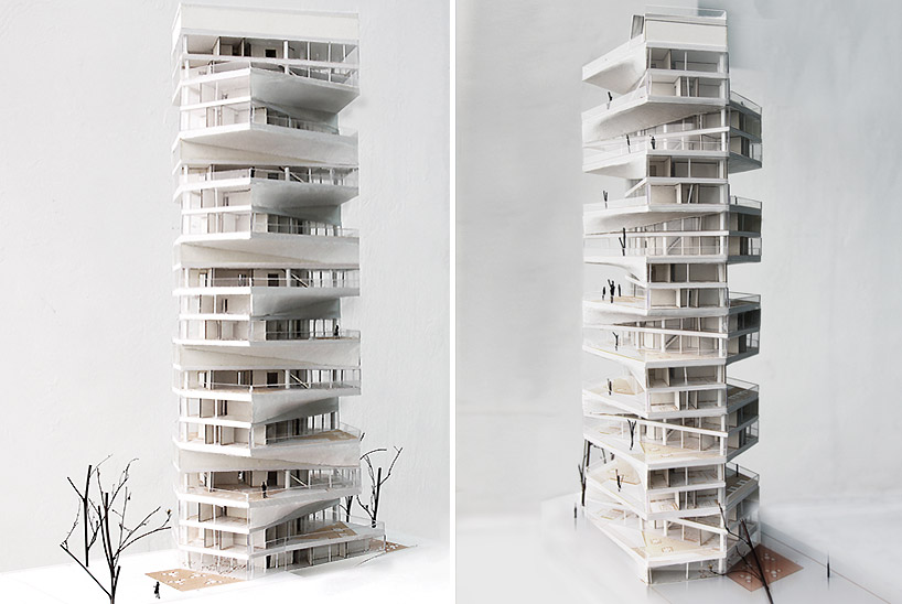 LYCS architecture: writhing tower