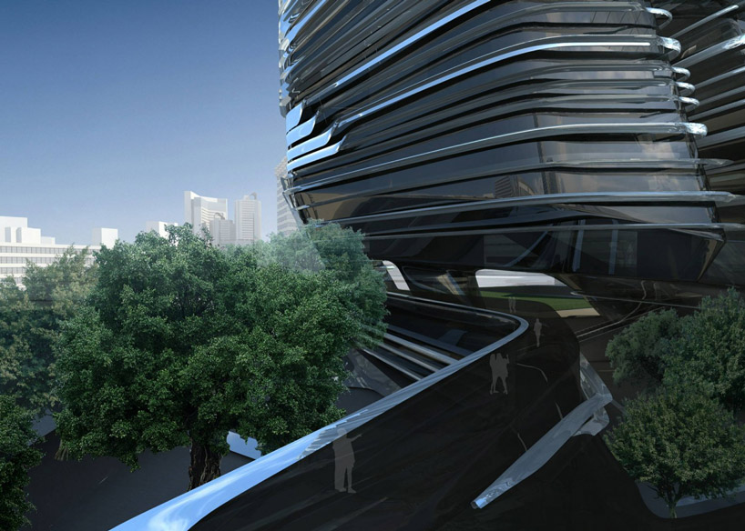 zaha hadid: innovation tower at hong kong polytechnic university