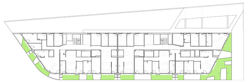 bailo + rull: 18 VPO social housing project