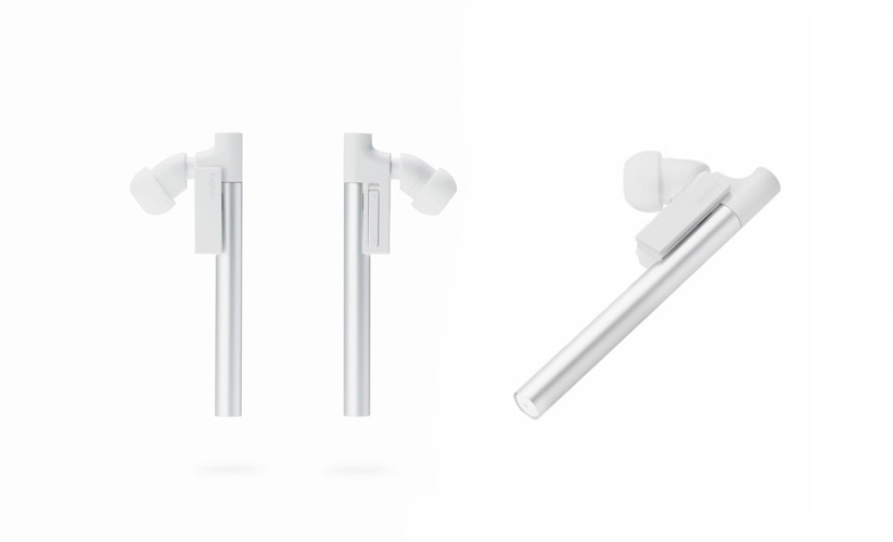 nendo: stylo bluetooth headset for logitec