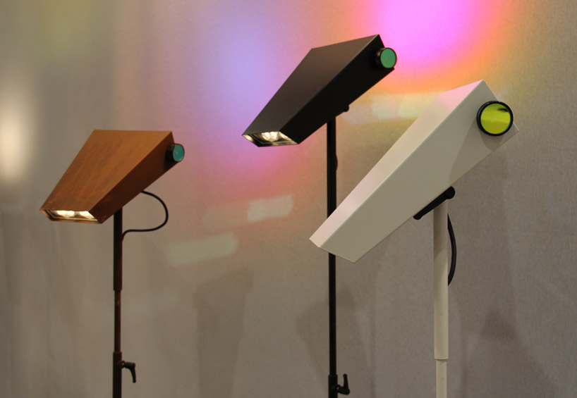 LED droid lamp by jangir maddadi at maison et objet 2012