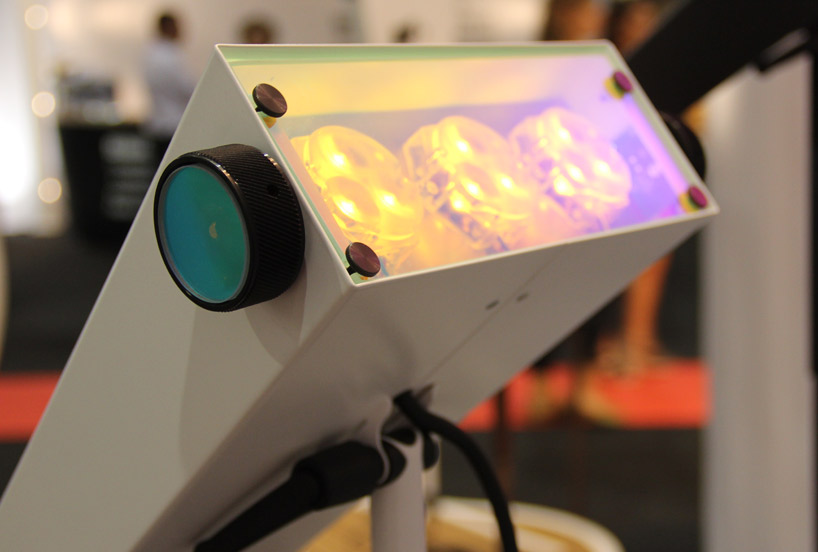 LED droid lamp by jangir maddadi at maison et objet 2012