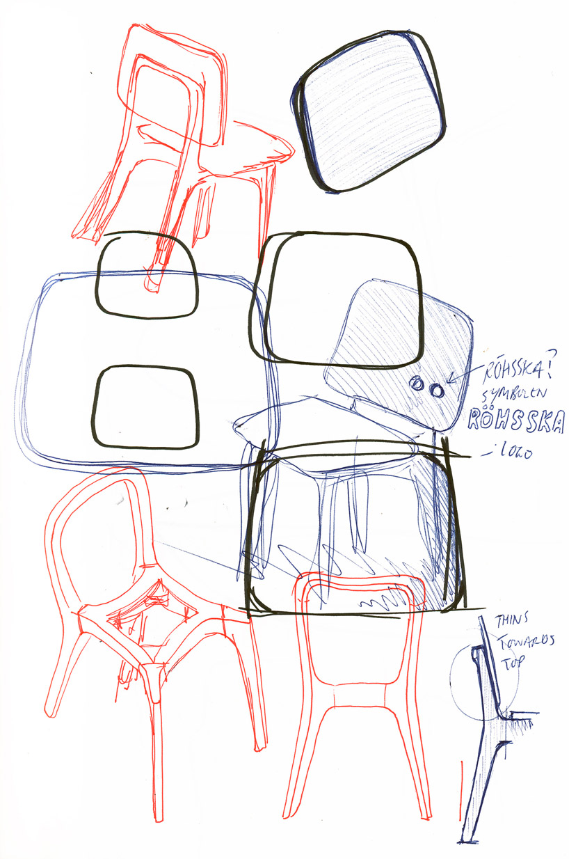 claesson koivisto rune: rohsska chair for swedish design museum