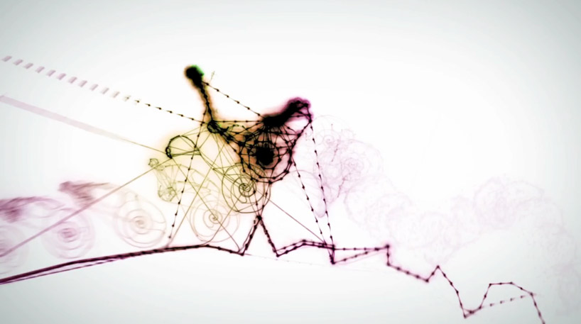 snail trail   laser sculpture animation by philipp artus