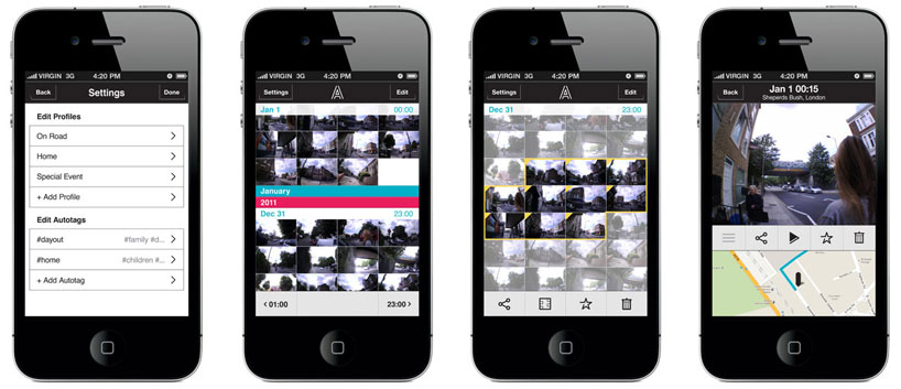 intelligent wearable camera   autographer by OMG life
