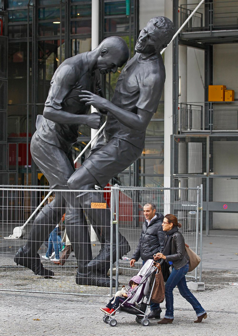 zidane headbutt statue