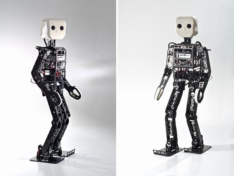 humanoid robot nimbRo OP plays soccer