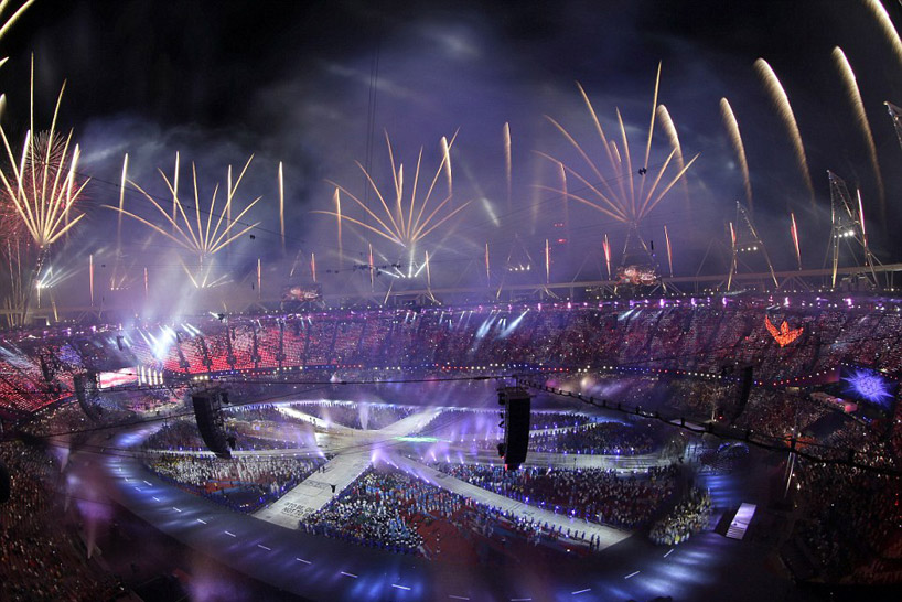 Damien Hirst Designs Flag For The London 2012 Olympic Closing Ceremony