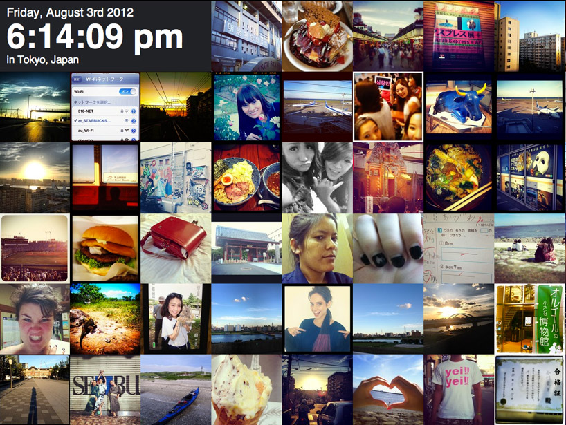 real time instagram photo stream