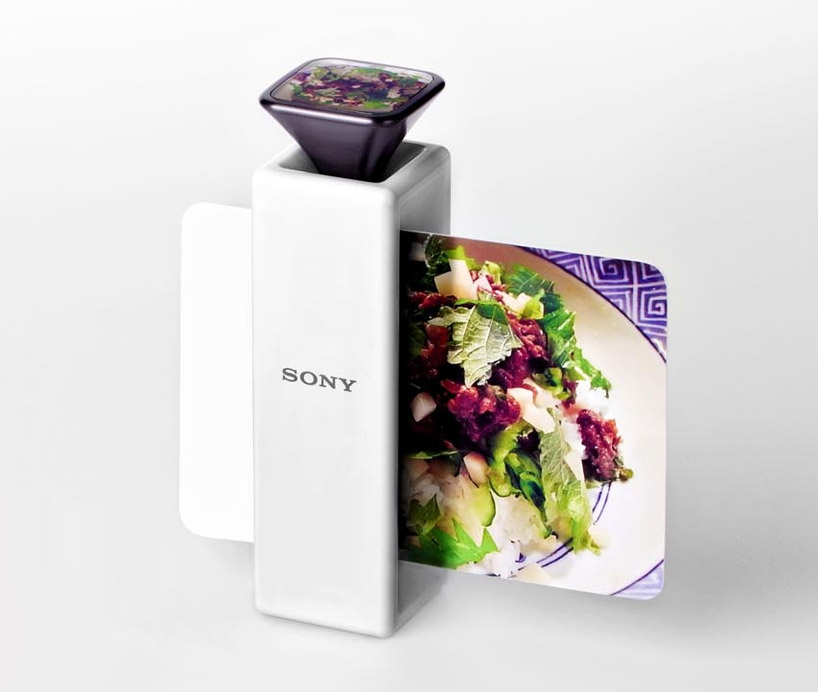 scent capturing postcard printer for sony by li jingxuan
