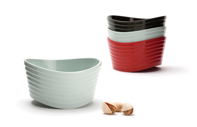yaacov kaufman: ceramic rocking bowls - 1