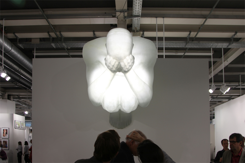 jaume plensa: blind angel at art basel 2012 - 1