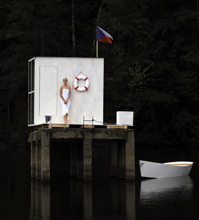 public sauna by mjölk architects