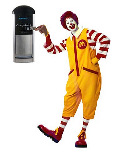 mcdonald's to offer electric vehicle charging stations