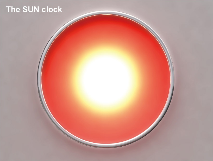 the sun clock