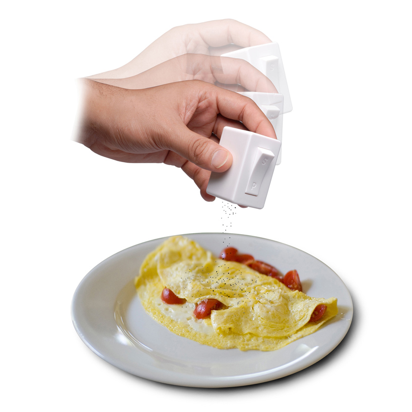 switch salt and pepper shaker