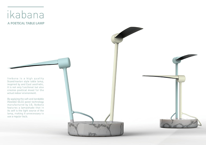 ikabana a poetical table lamp