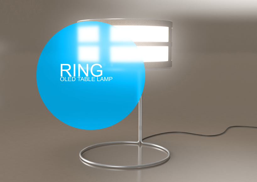 ring oled table lamp