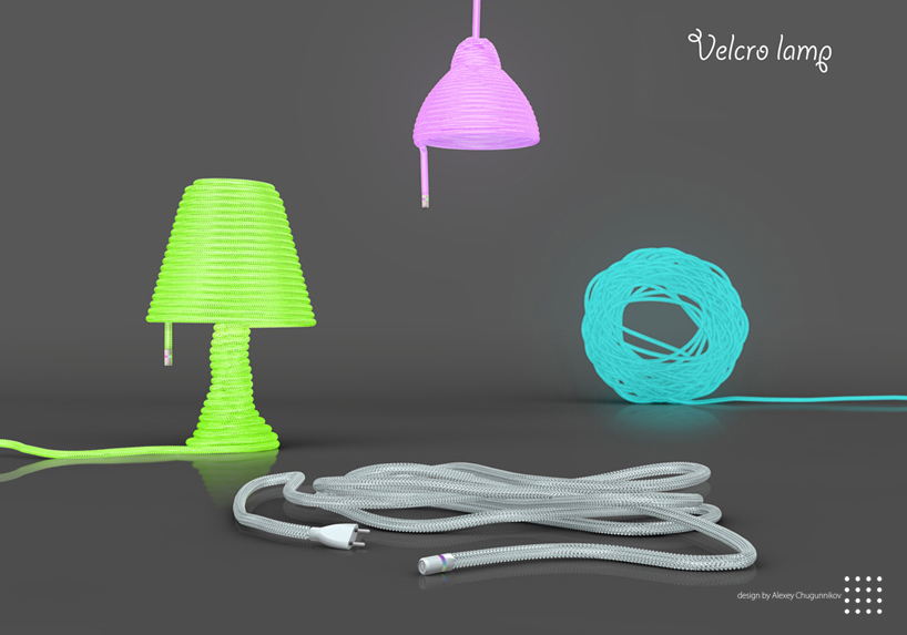 velcro lamp