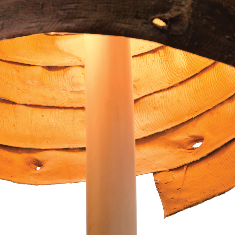 stripped lamp