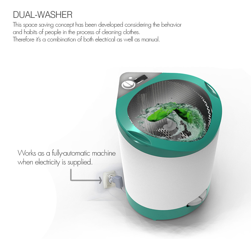 dual washer