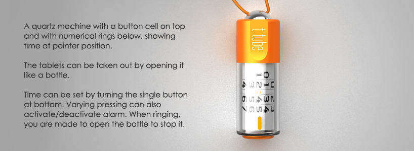 time tube medicated pendant