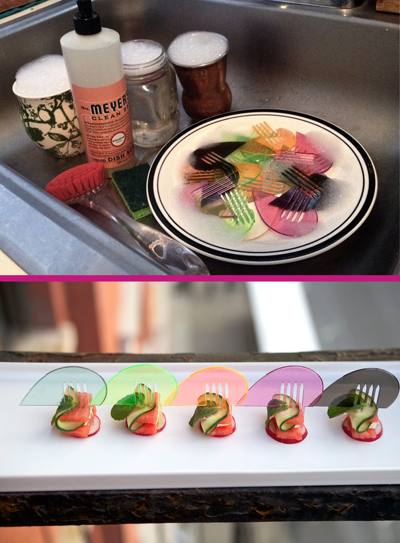 heart parts fall in love with some considerate cutlery and perhaps you wont want to throw them away