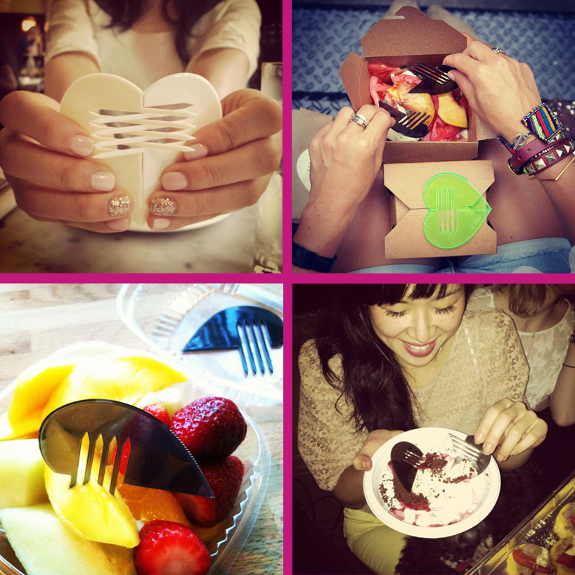 heart parts fall in love with some considerate cutlery and perhaps you wont want to throw them away