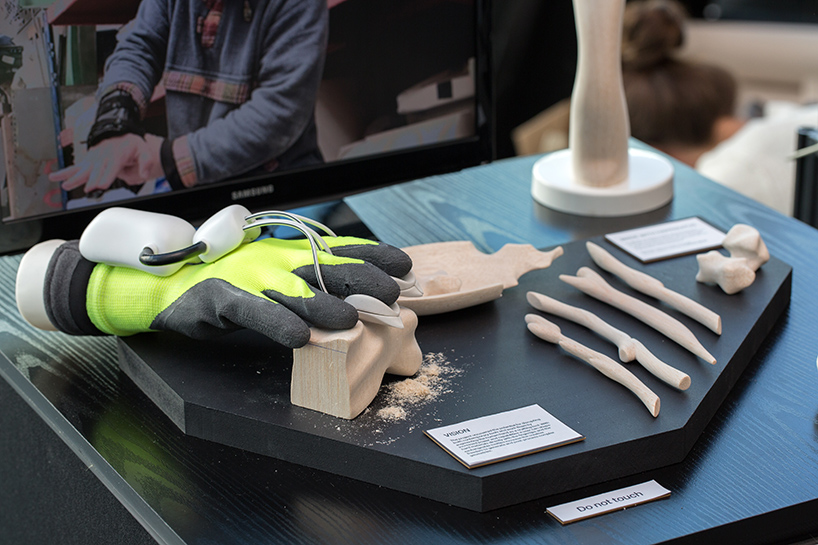 Happaratus - 'Power-glove' for sculpture