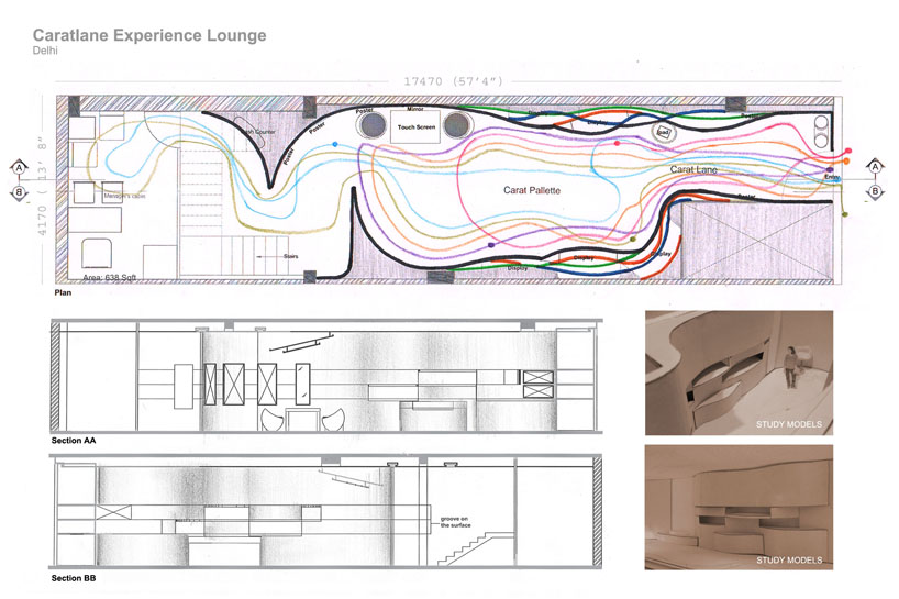 caratlane experience lounge