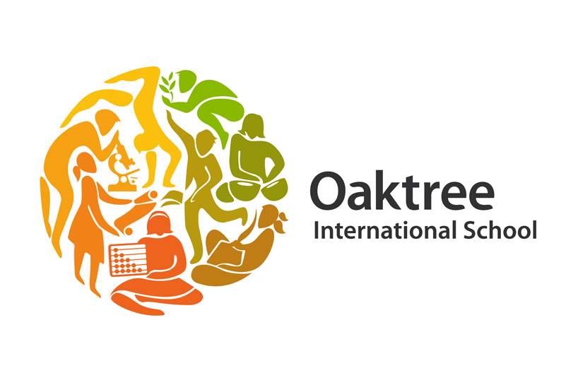 oaktree international school visual identity and marketing collateral design