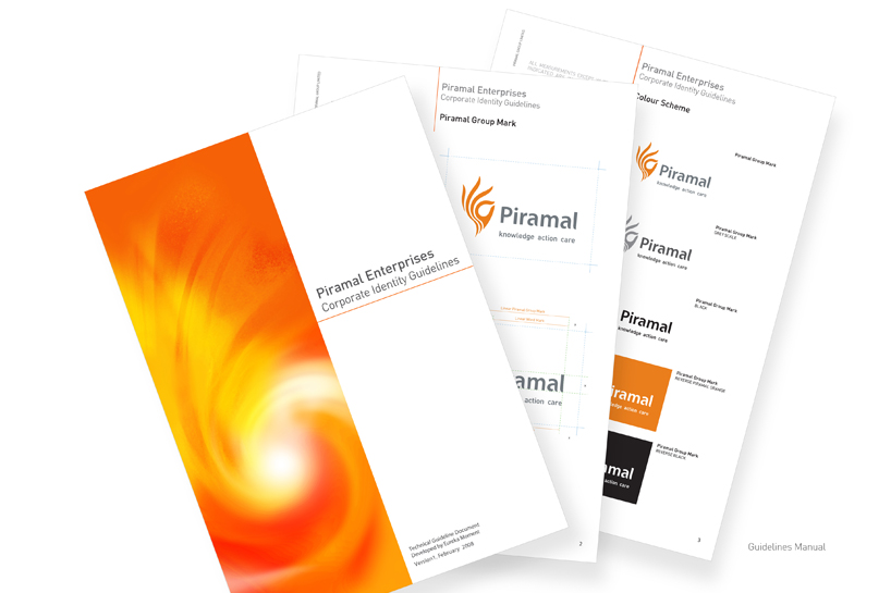 piramal enterprises visual identity development