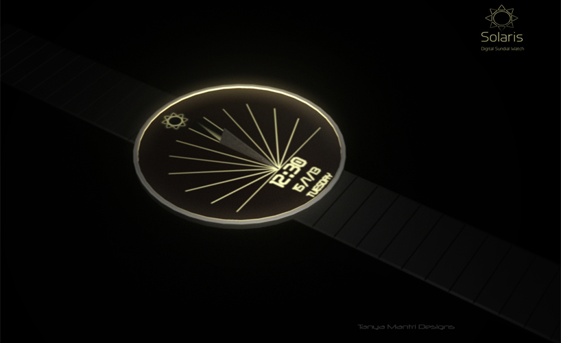 solaris the digital sundial watch