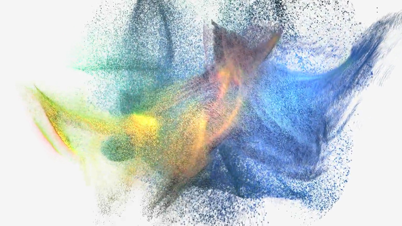 colors motion image installation