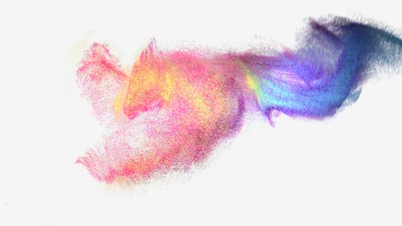 colors motion image installation