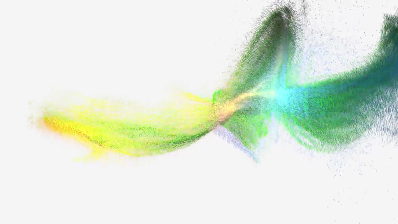 colors motion image installation