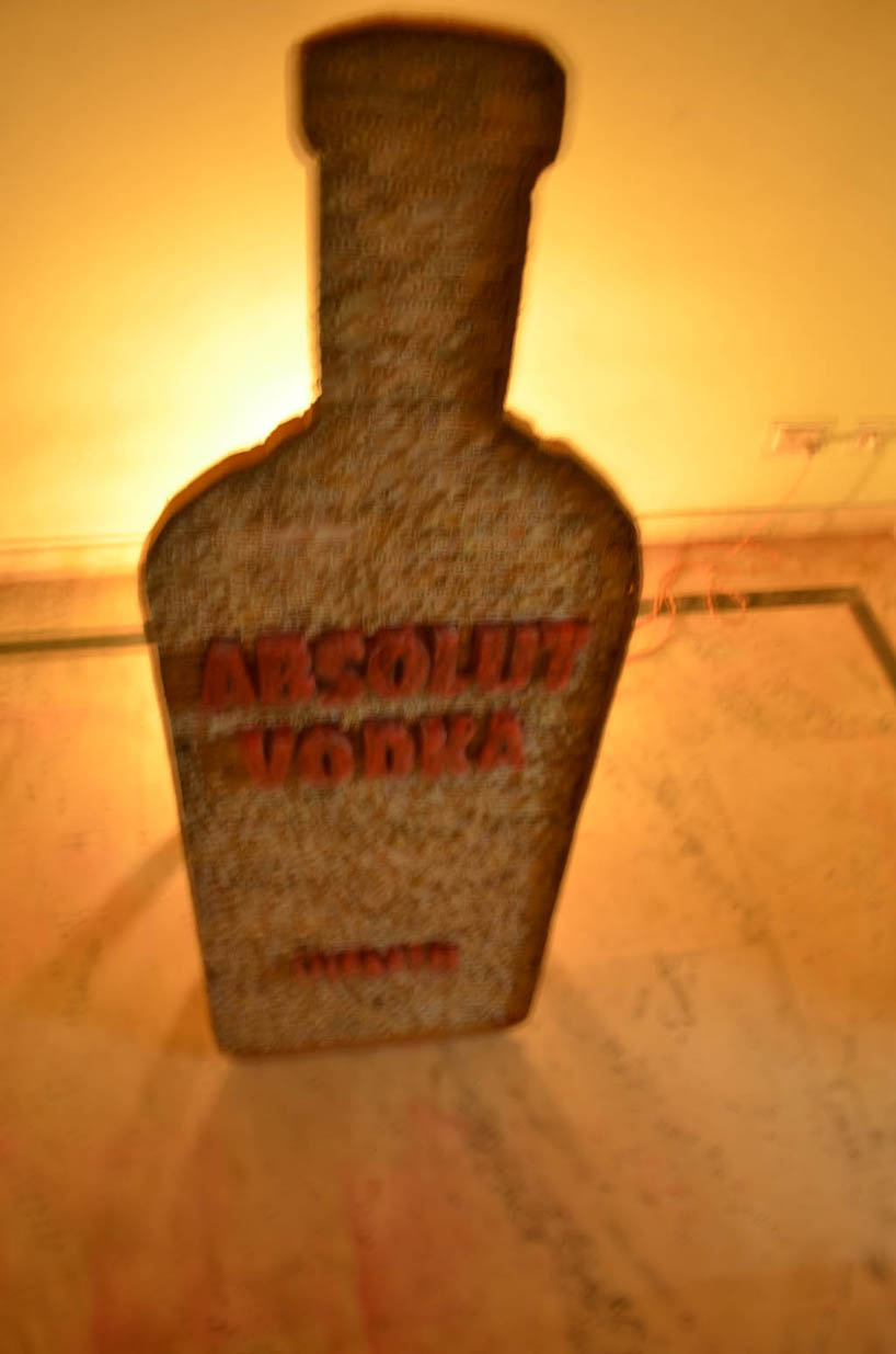 absolut vodka tech installation art