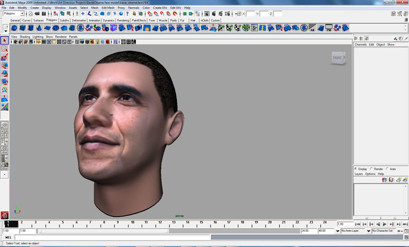 barack obama paper sculpture