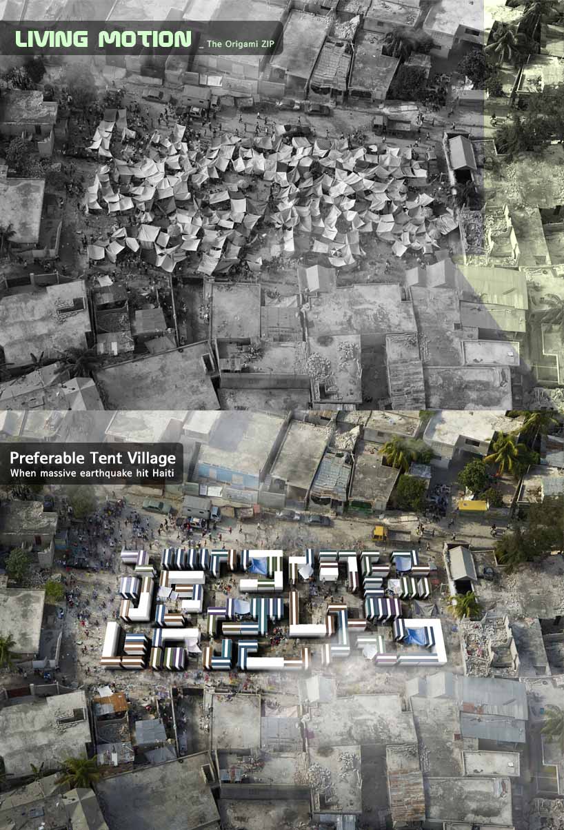 living motion_origami zip