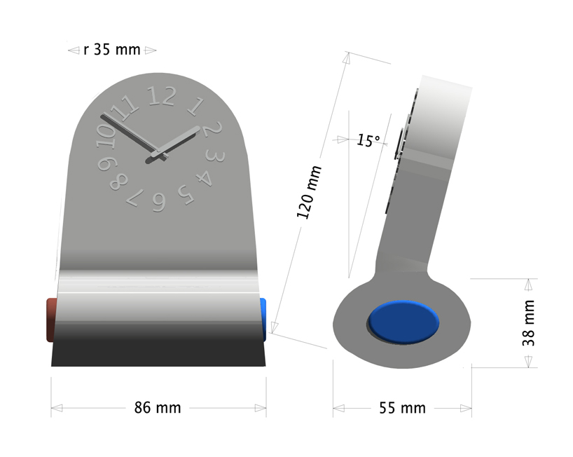 metronome a clock as a motion detector