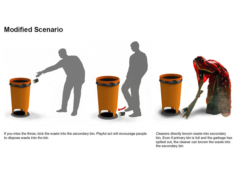 hassle free litter bin