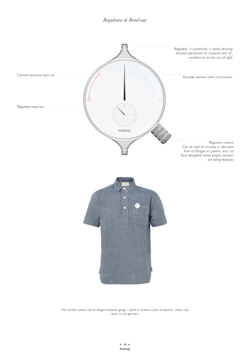 motion portable oxygen supply