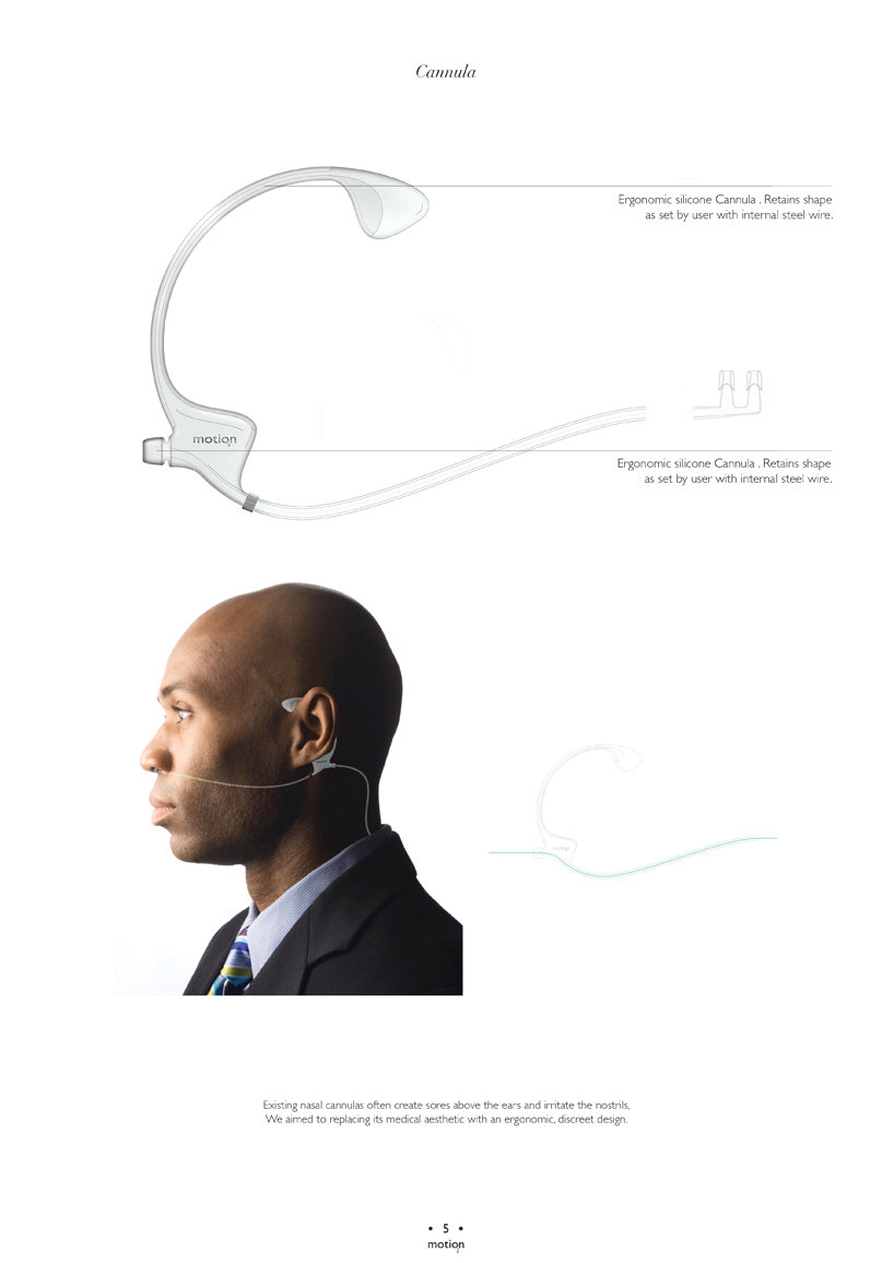 motion portable oxygen supply